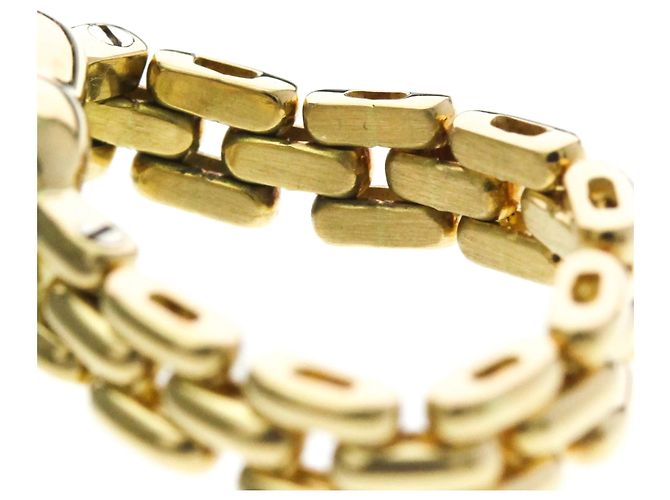 Anillo Chopard Happy Diamonds en Oro Amarillo de 18K Dorado - vista 7