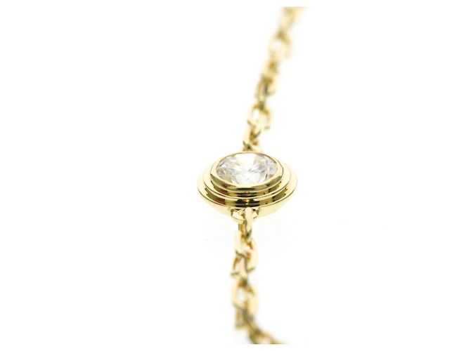 Bracelet Cartier d'Amour LM avec diamant Doré - vue 4