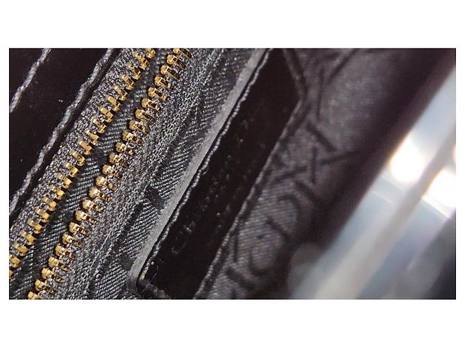 Christian Dior Bolsa Lady Dior Micro Bag Preto - vista 10
