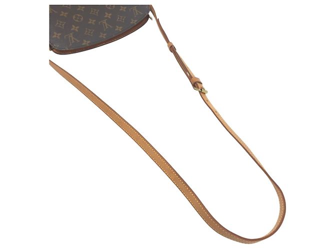 Bolso de hombro Louis Vuitton Monogram Druot Castaño - vista 10