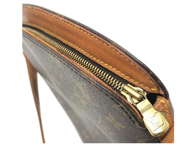 Bolso de hombro Louis Vuitton Monogram Druot Castaño - vista 12