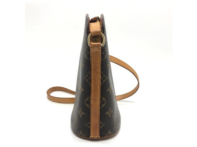 Bolso de hombro Louis Vuitton Monogram Druot Castaño - vista 3