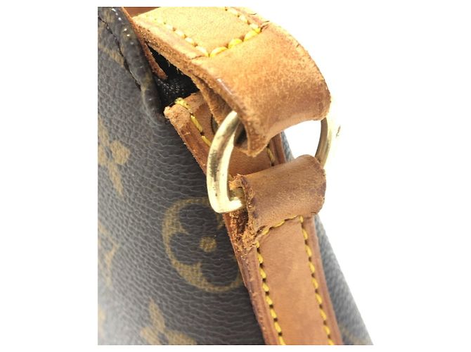 Bolso de hombro Louis Vuitton Monogram Druot Castaño - vista 9