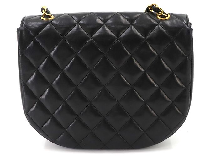Bolsa de Ombro com Corrente Chanel Matelassé Preto - vista 3