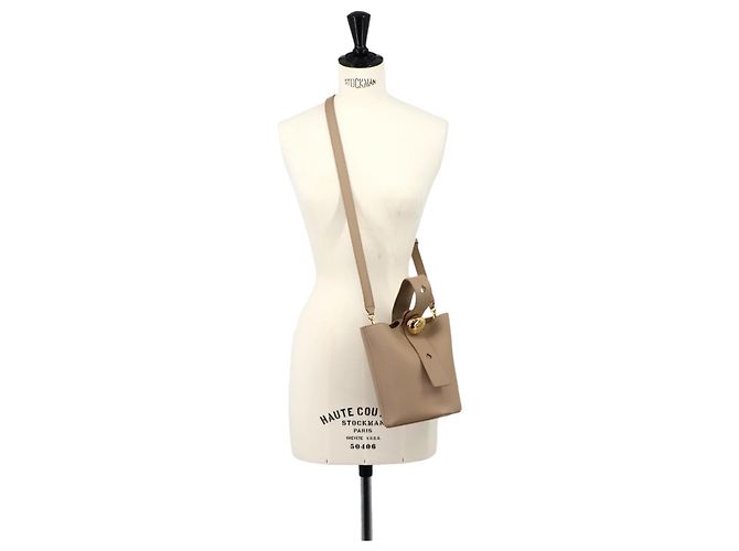 Loewe Pebble Bucket Bag Mini Sand - Ansicht 10