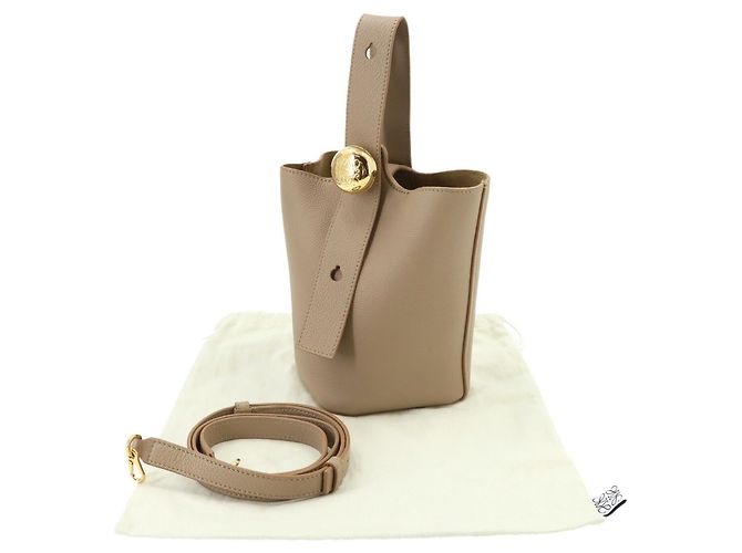 Loewe Pebble Bucket Bag Mini Sand - Ansicht 2