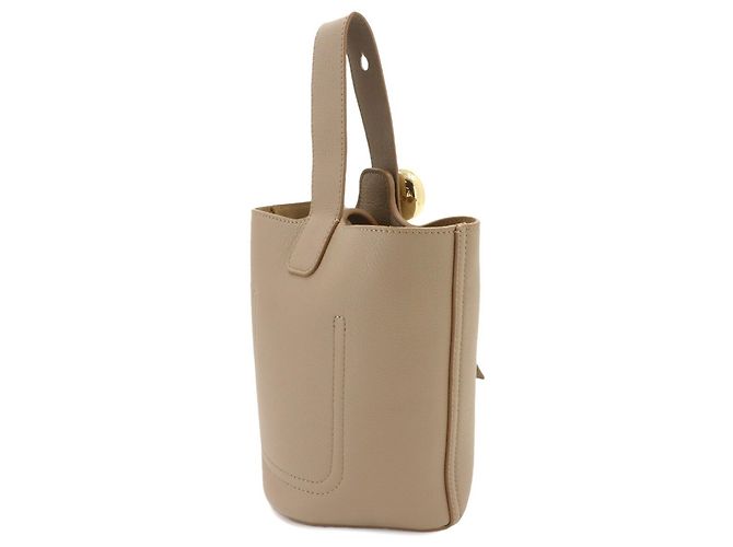 Loewe Pebble Bucket Bag Mini Sand - Ansicht 4