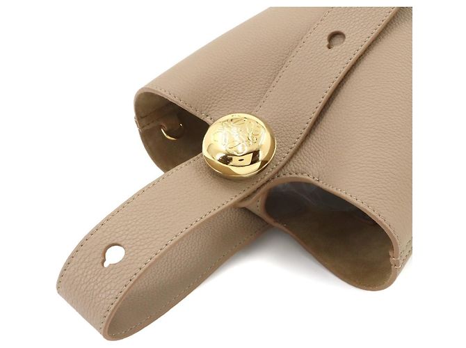 Loewe Pebble Bucket Bag Mini Sand - Ansicht 6