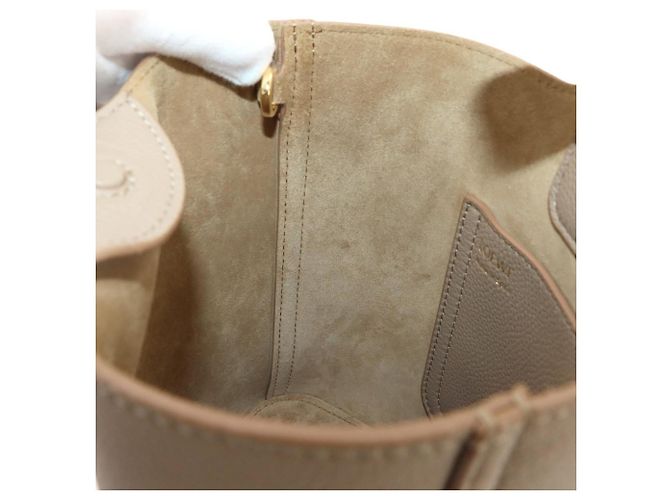 Loewe Pebble Bucket Bag Mini Sand - Ansicht 9