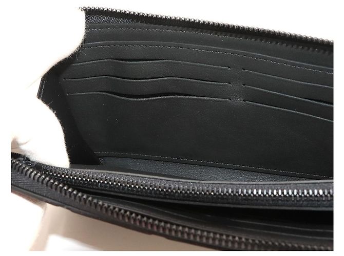 Louis Vuitton Monogram Shadow Long Wallet Black - view 9