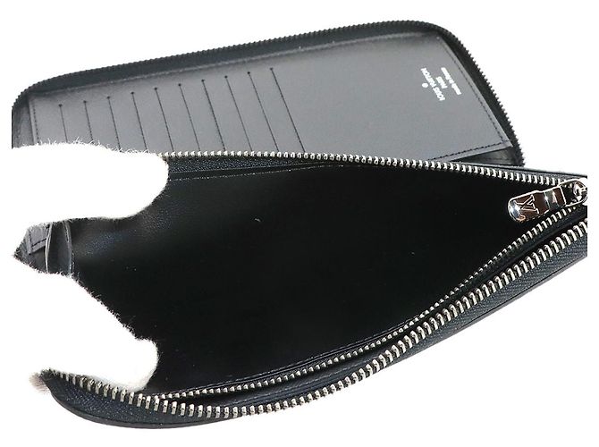 Zippy Portefeuille long Louis Vuitton Monogram Eclipse Monogramme - vue 7