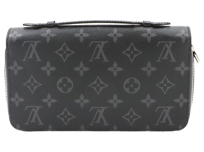 Carteira Longa Arredondada Zippy XL Monogram Eclipse Louis Vuitton Monograma - vista 3