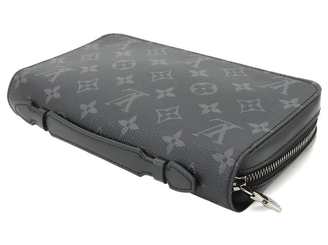 Carteira Longa Arredondada Zippy XL Monogram Eclipse Louis Vuitton Monograma - vista 5