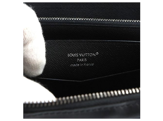 Carteira Longa Arredondada Zippy XL Monogram Eclipse Louis Vuitton Monograma - vista 8