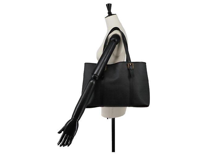 mala Tote Fendi Zucchino Preto - vista 10