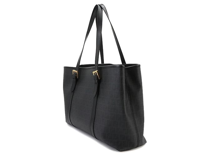 mala Tote Fendi Zucchino Preto - vista 4
