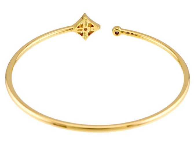 Louis Vuitton Twist Blossom Armband aus 18K Gelbgold und Diamanten - Ansicht 3