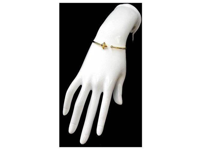 Louis Vuitton Twist Blossom Armband aus 18K Gelbgold und Diamanten - Ansicht 6