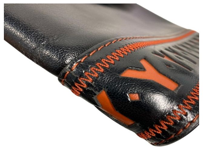 Autre Marque Bolsa de Ombro Saint Laurent Y-Cut Preto Laranja - vista 5