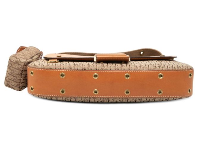 Christian Dior Trotter Schultertasche Braun - Ansicht 3