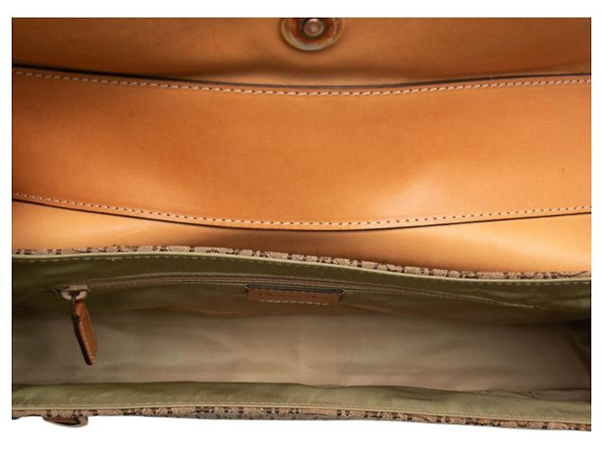 Christian Dior Trotter Schultertasche Braun - Ansicht 4