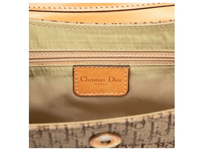 Christian Dior Trotter Schultertasche Braun - Ansicht 5