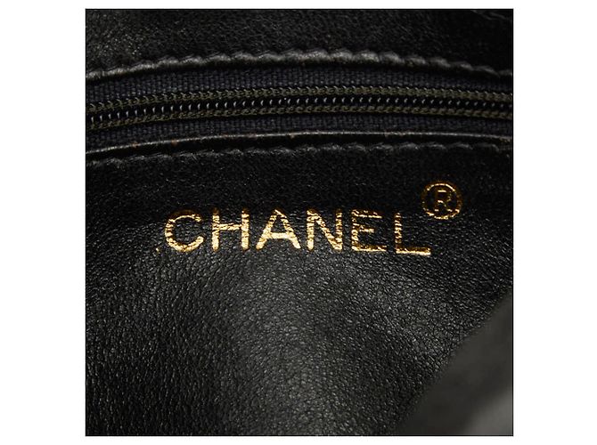 Chanel Coco Mark Matelassé Crossbody Chain Schultertasche Schwarz - Ansicht 12