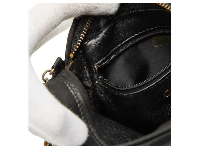 Chanel Coco Mark Matelassé Crossbody Chain Schultertasche Schwarz - Ansicht 8