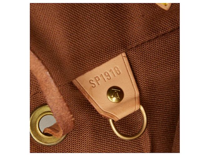 Mochila Louis Vuitton Monogram Montsouris MM Marrom Monograma - vista 10