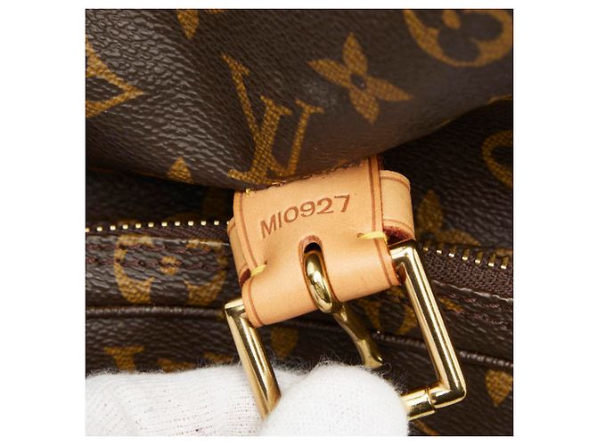 Louis Vuitton Monogram Montsouris GM Backpack Brown - view 11