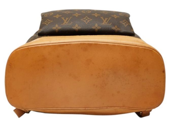 Louis Vuitton Monogram Montsouris GM Backpack Brown - view 3