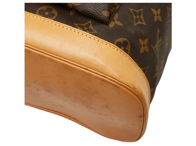 Louis Vuitton Monogram Montsouris GM Backpack Brown - view 4