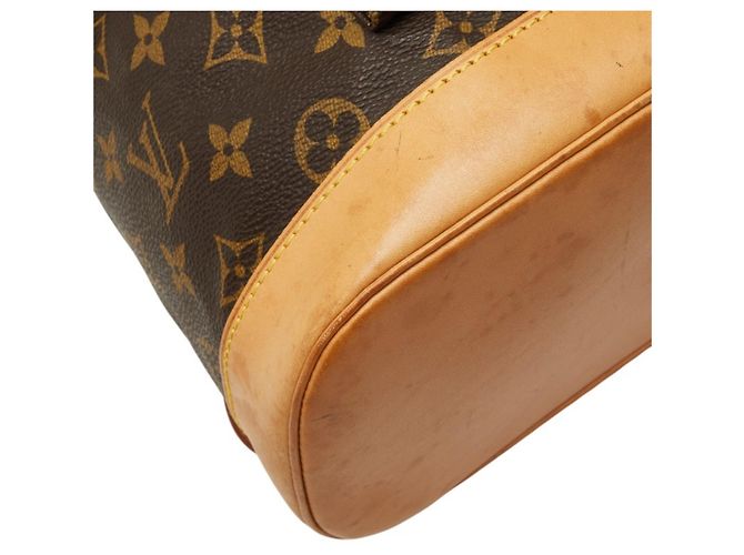 Louis Vuitton Monogram Montsouris GM Backpack Brown - view 5
