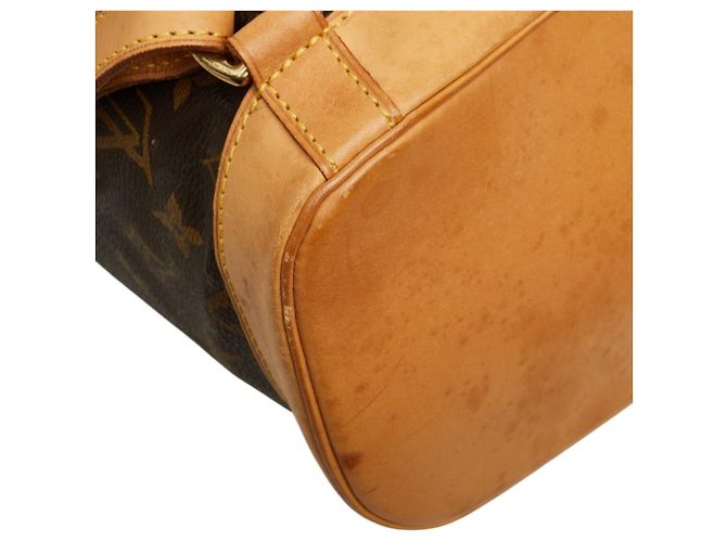 Louis Vuitton Monogram Montsouris GM Backpack Brown - view 7