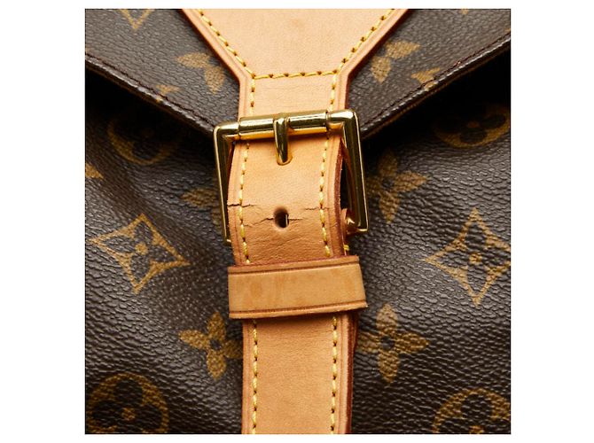 Louis Vuitton Monogram Montsouris GM Backpack Brown - view 8