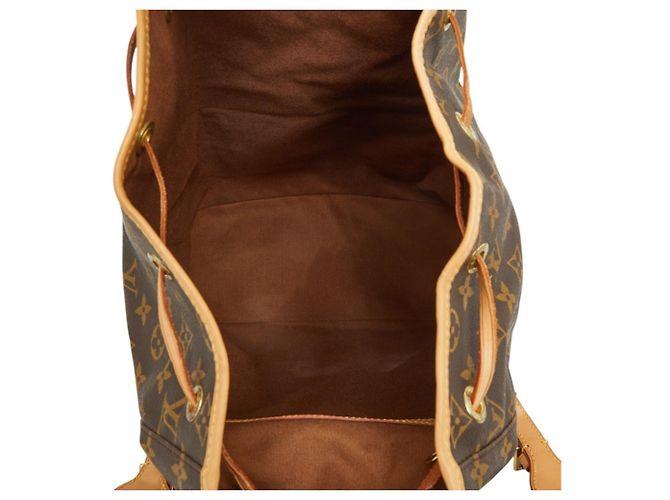 Louis Vuitton Monogram Montsouris GM Backpack Brown - view 9