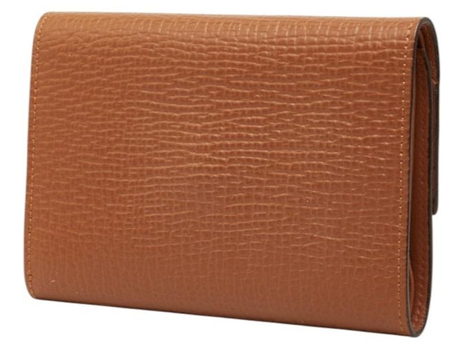 Loewe braunes Leder Tri-fold Portemonnaie - Ansicht 2