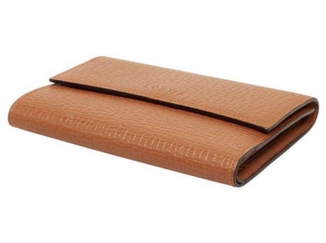 Loewe braunes Leder Tri-fold Portemonnaie - Ansicht 4