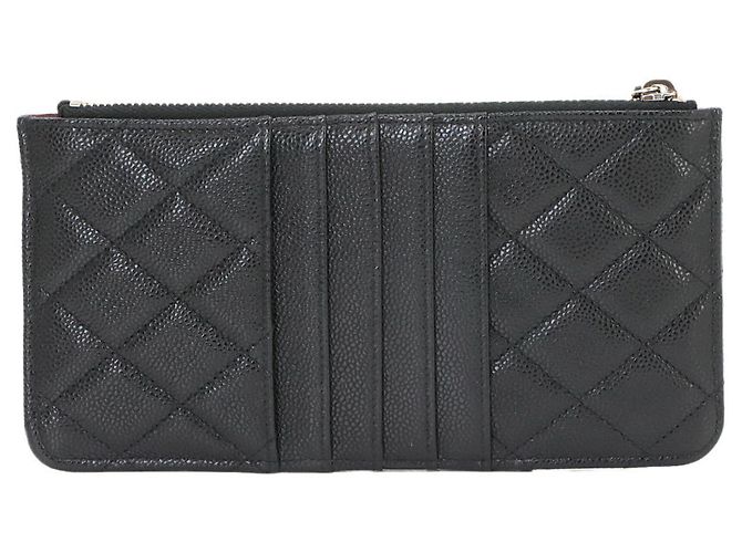 Timeless Chanel Matelassé Classic Multi Handbag Pouch Black - view 3