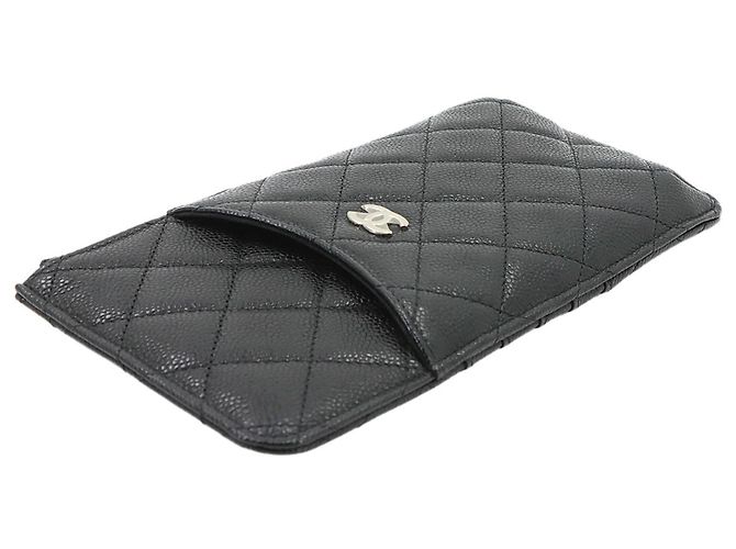 Timeless Chanel Matelassé Classic Multi Handbag Pouch Black - view 4