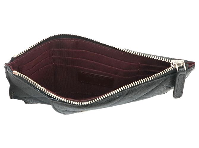 Timeless Chanel Matelassé Classic Multi Handbag Pouch Black - view 6