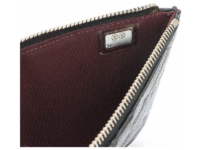 Timeless Chanel Matelassé Classic Multi Handbag Pouch Black - view 8