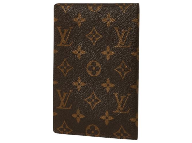 Louis Vuitton Monogram Reisepasshülle Braun Monogramm - Ansicht 2