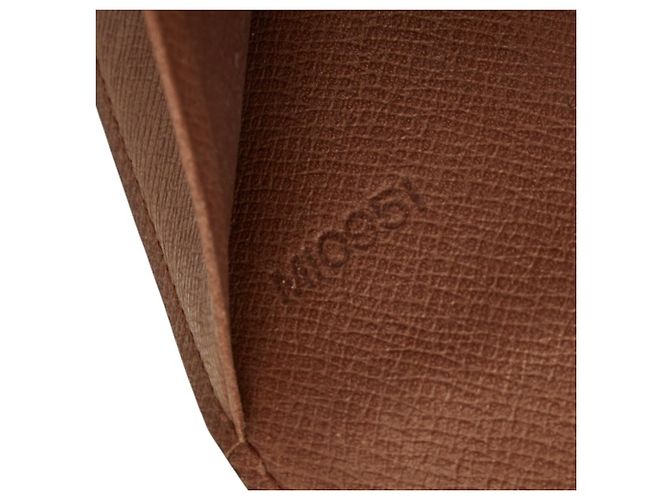 Louis Vuitton Monogram Reisepasshülle Braun Monogramm - Ansicht 8