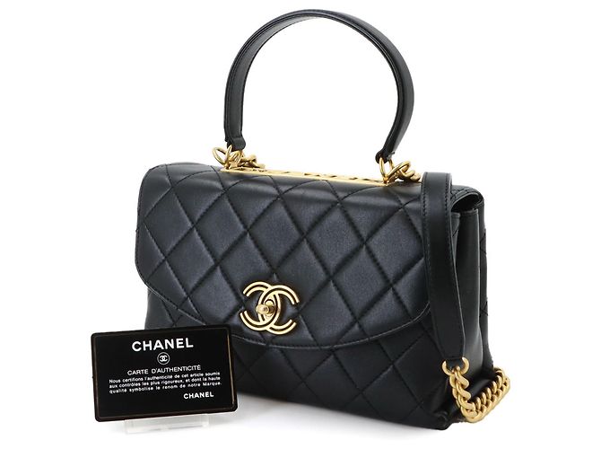 Bolso 2-way Chanel Trendy CC Negro - vista 2