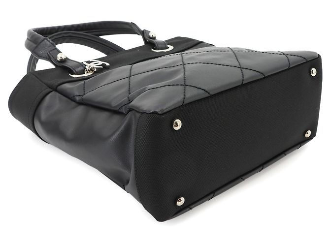 Bolso Chanel Paris Biarritz PM Tote Negro - vista 5