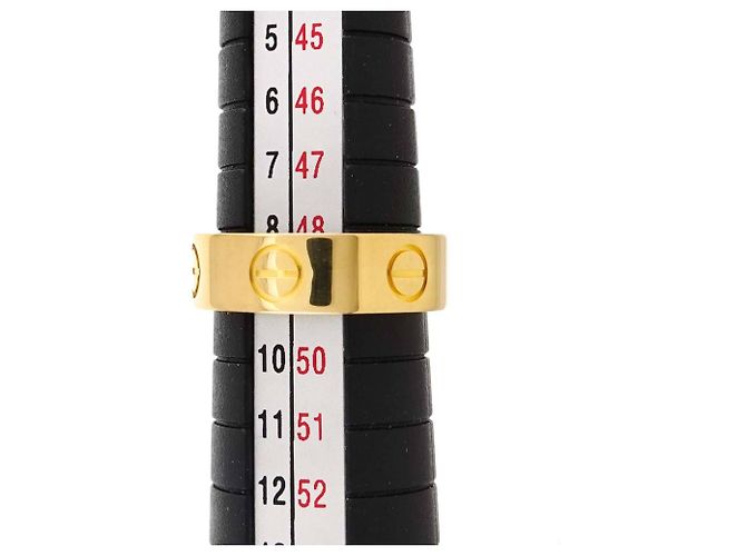 Anello Cartier Love in oro giallo 18K - vista 5