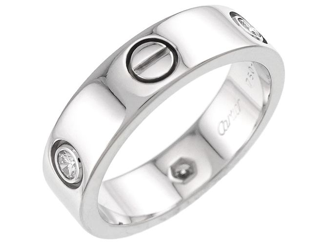 Anello Cartier Love in oro bianco - vista 5