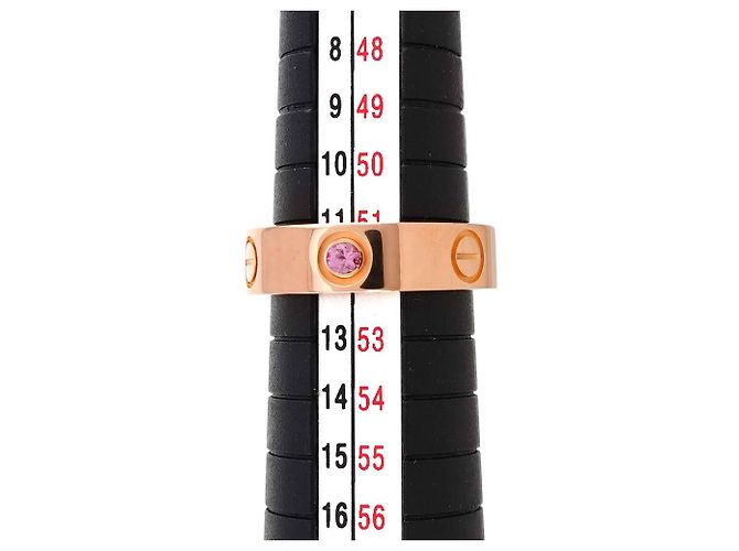 Anello Cartier Love in oro rosa 18K - vista 5