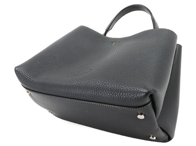 Bolsa de Mão/Ombro Tod's T-Timeless Micro Preto - vista 9
